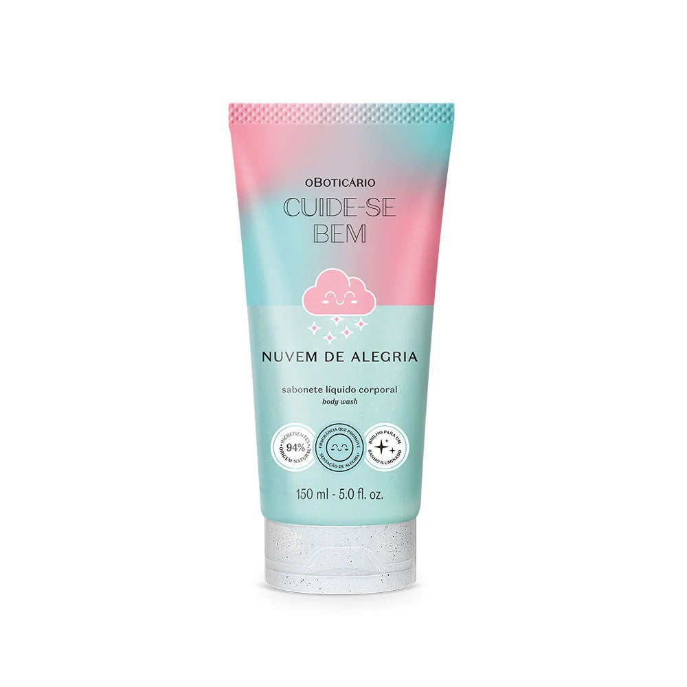 Gel douche Nuvem de Alegria Cuide-se bem sabonete liquido 150ml