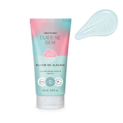 Gel douche Nuvem de Alegria Cuide-se bem sabonete liquido 150ml