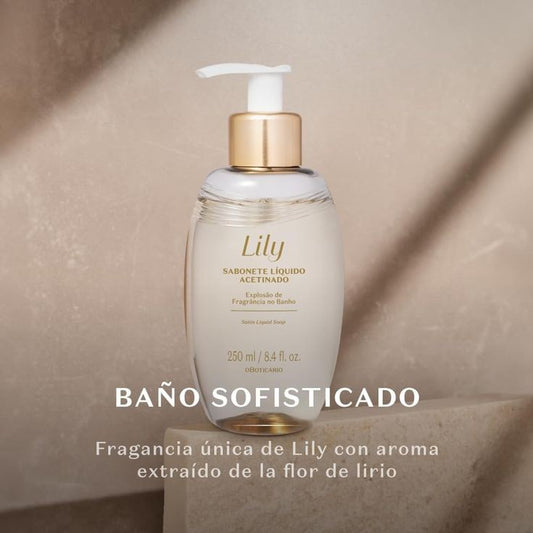Gel douche Lily Sabonete liquido Acetinado 250ml