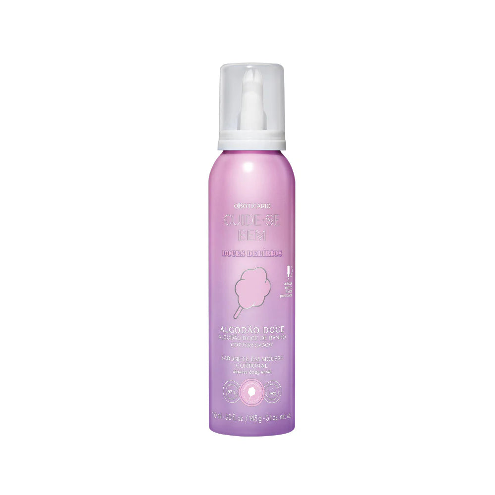 Gel Douche mousse Doces Delirios 180g