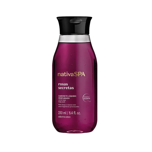 Gel Douche parfumé Rosas Secretas Sabonete Liquido 250ml
