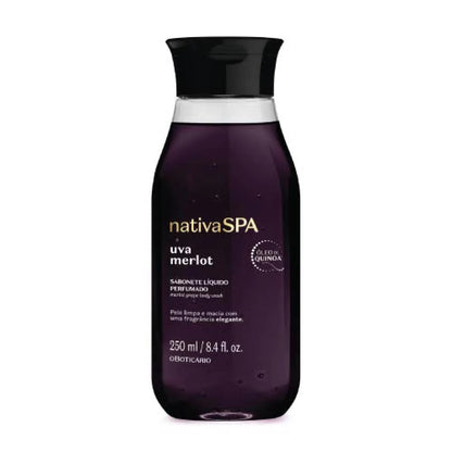 Gel douche Uva Merlot Sabonete liquido 250ml
