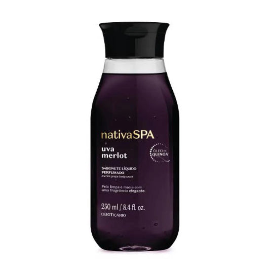 Gel douche Uva Merlot Sabonete liquido 250ml