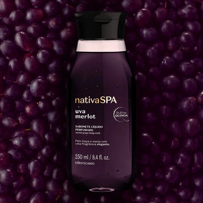 Gel douche Uva Merlot Sabonete liquido 250ml