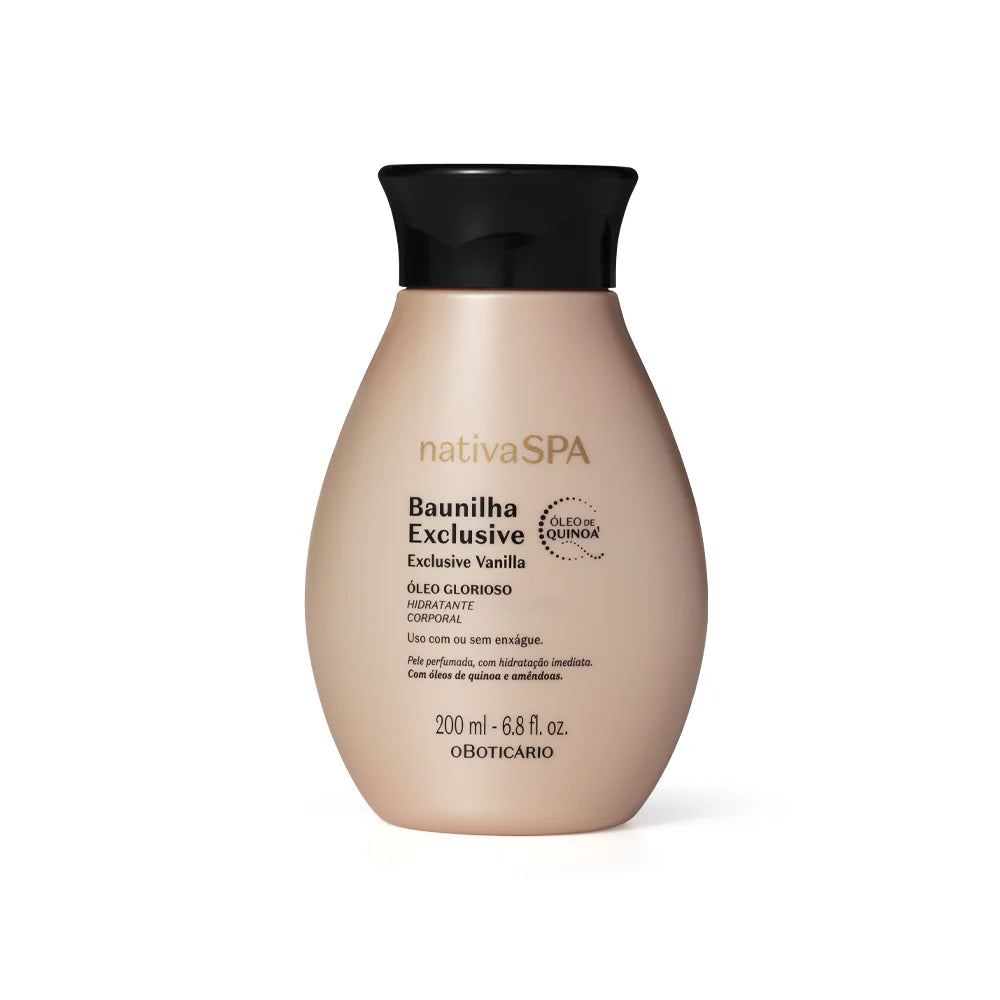Vanille de Madagascar NativaSPA Huile corps 200ml